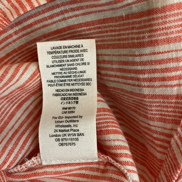 Free People Hello There Beautiful Off the Shoulder Striped Top Size XS - Picture 10 of 10